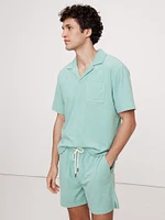 Ribbed Terry Polo