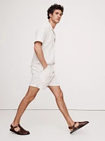 5" Stripe Terry Short