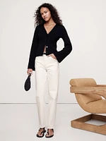 High-Rise Straight Ankle Jean