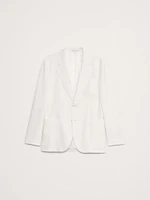 Cotton-Linen Blend Suit Jacket
