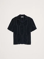 Textured Terry Resort Shirt