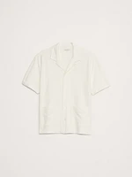 Terry Stripe Resort Shirt