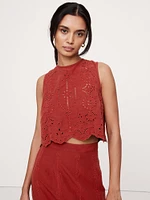 TENCEL™-Linen Eyelet Tank