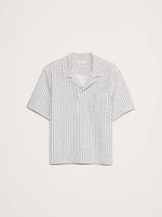 Stripe Terry Polo