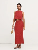 TENCEL™-Linen Eyelet Tank