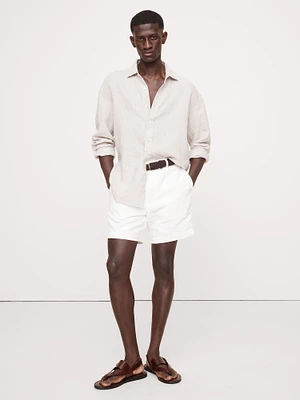 Relaxed-Fit Linen Shirt