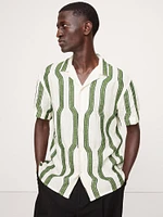 Standard-Fit Embroidered Resort Shirt