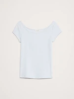 Refined Scoop-Neck T-Shirt