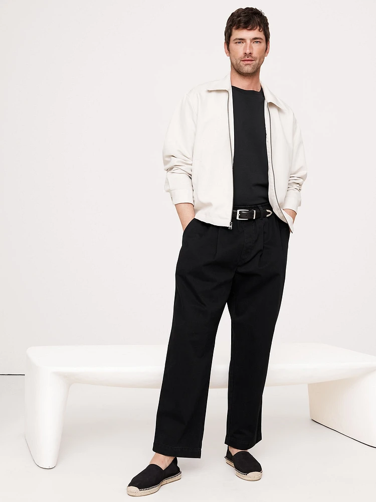 Loose Lightweight Cotton Pull-On Pant