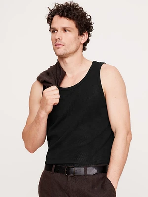 Cotton Mesh Tank