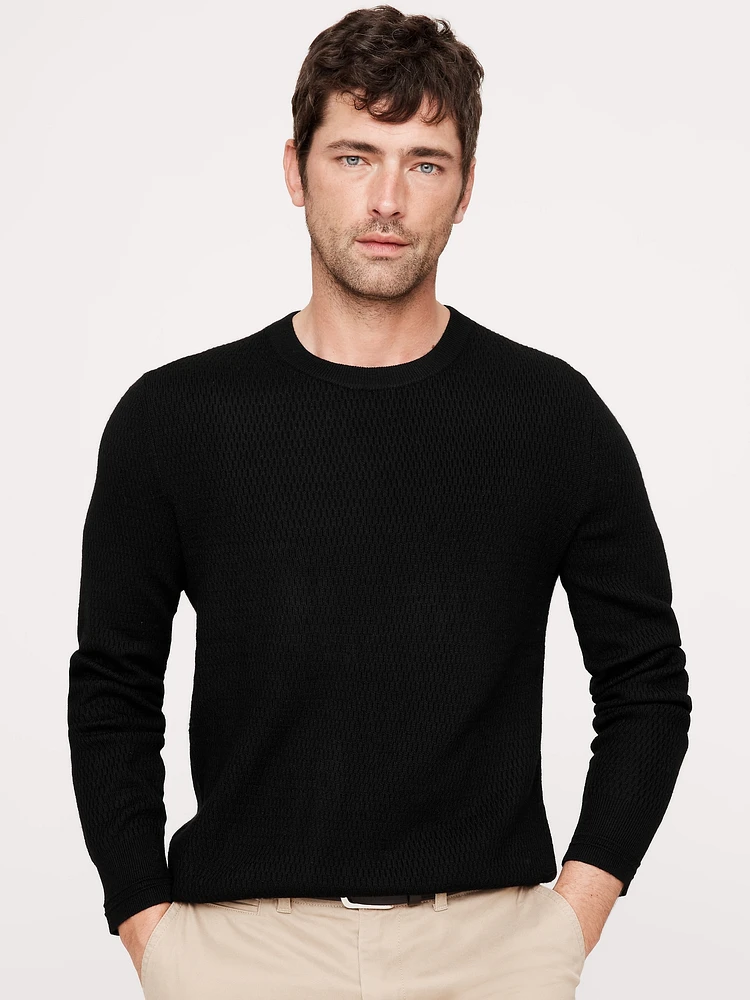 Merino Thermal Crew-Neck Sweater