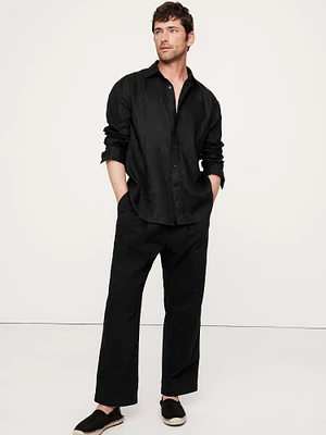 Relaxed-Fit Linen Shirt