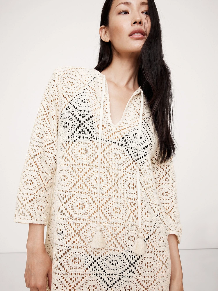Italian Lace Beach Dress