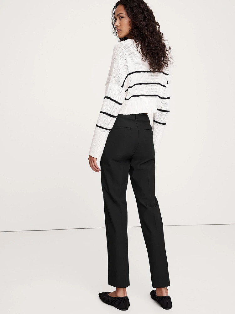 High-Rise Modern Slim Refined Ankle Pant