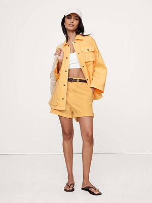 Washed Cotton Chore Jacket