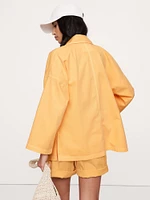 Washed Cotton Chore Jacket
