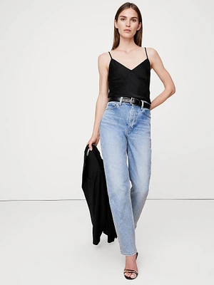 Strappy Viscose-Wool Tank