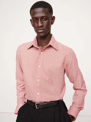 Slim-Fit Wrinkle-Resistant Dress Shirt