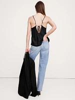 Strappy Viscose-Wool Tank