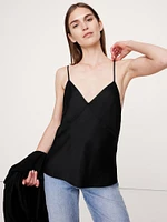 Strappy Viscose-Wool Tank