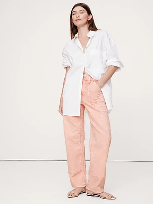 High-Rise Straight Cargo Jean