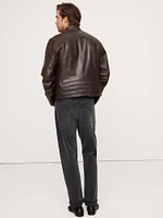 Leather Biker Jacket