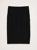 Siena Wool Pencil Skirt