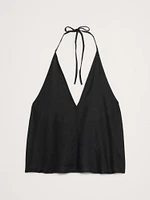 Linen Halter Top