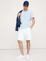 Boxy Sun-Faded Cotton Crew-Neck T-Shirt