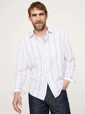 Relaxed-Fit Summerweight Cotton Shirt