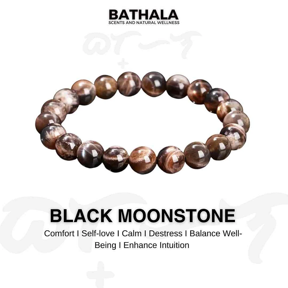 Black Moonstone I Comfort I Self-love I Calm I Destress I Balance Well-Being I Enhance Intuition