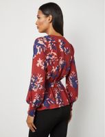 Blusa Sera efecto envolvente