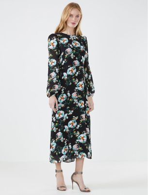 Vestido Midi Floral Claire