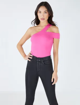 Blusa Asimétrica Cold Shoulder