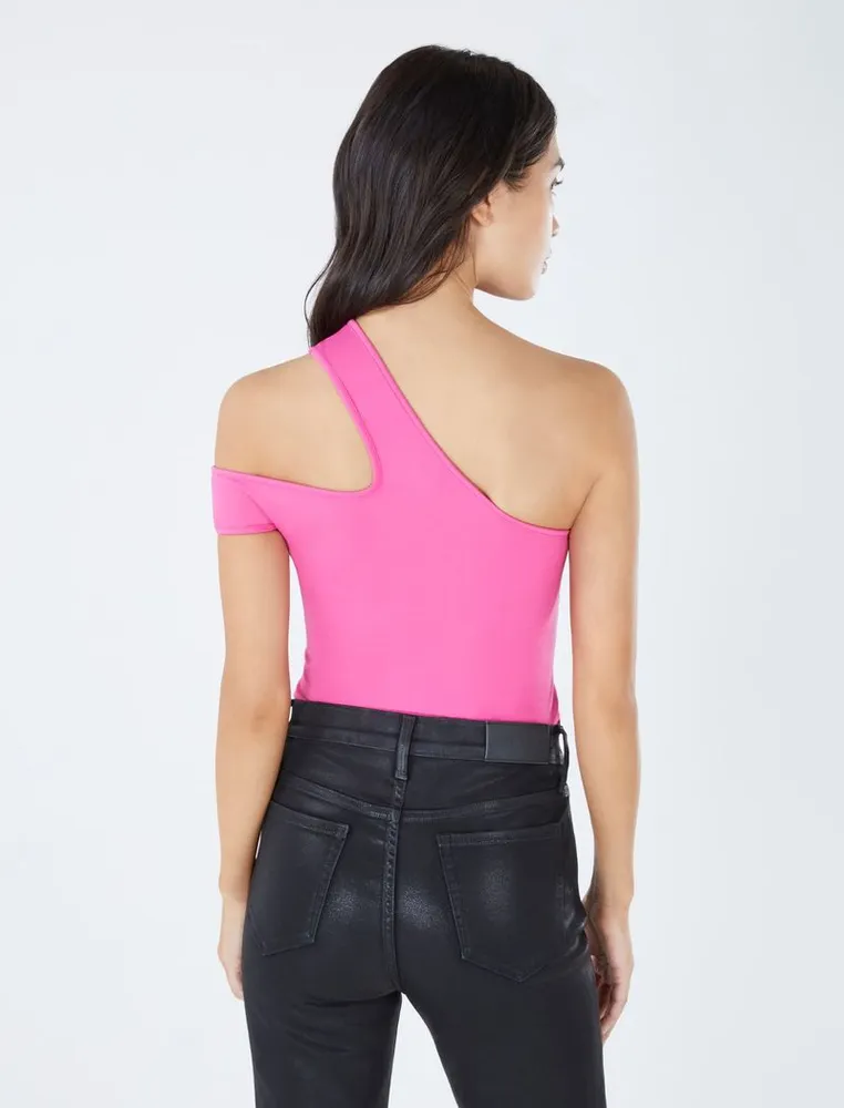 Blusa Asimétrica Cold Shoulder