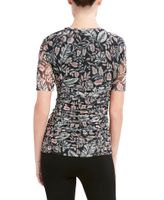 Camiseta Manga Corta Floral