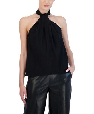 Blusa Halter con Nudo