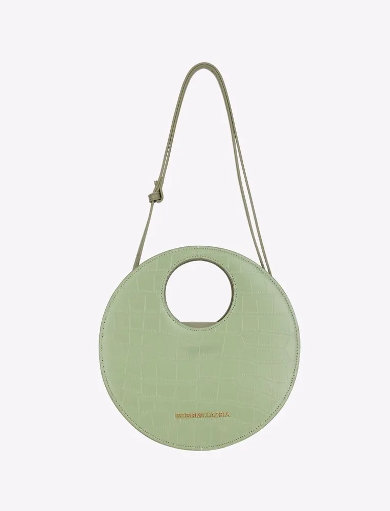 Bolso Satchel Geométrico Circular