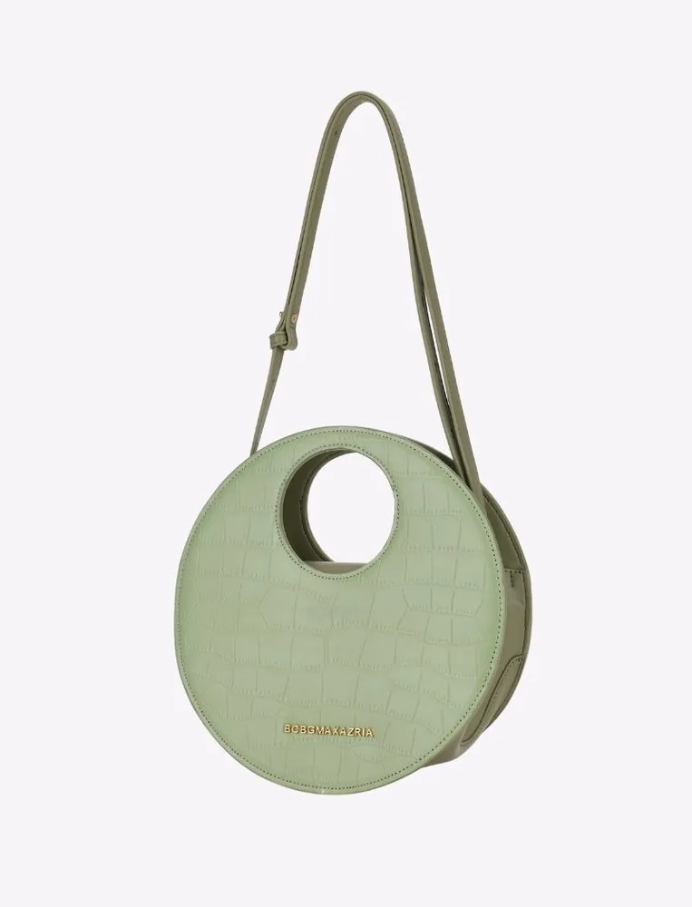 Bolso Satchel Geométrico Circular