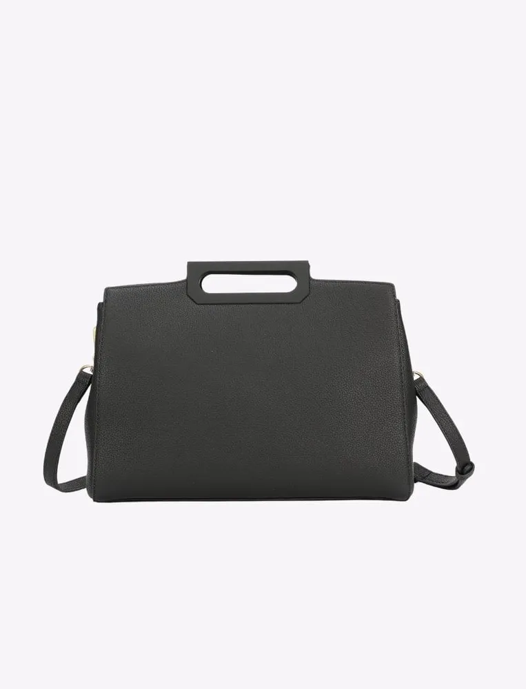 Bolso Satchel con Asa Rectangular