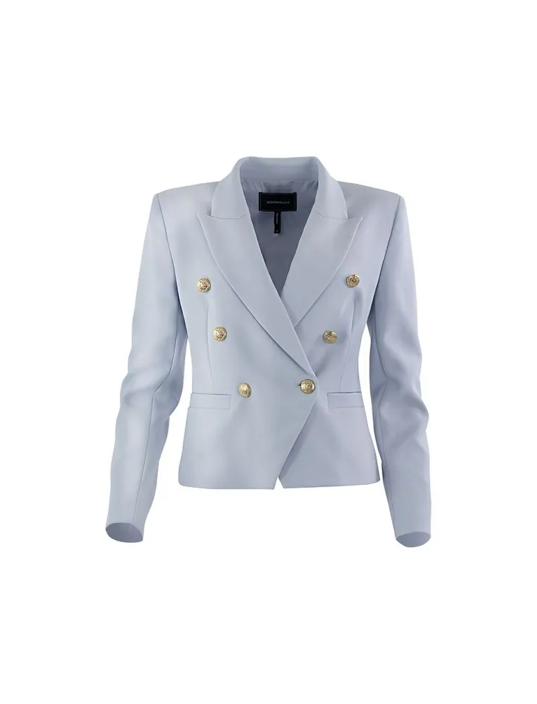 Blazer Solapa Muesca con Botones