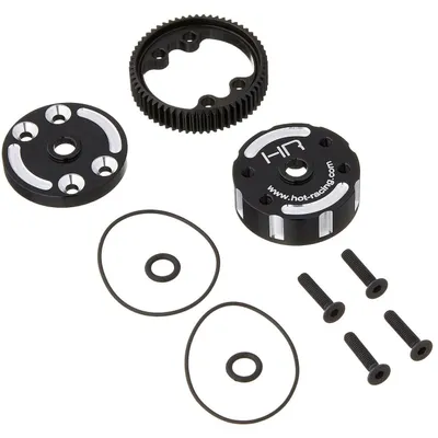Differential Case Sealed Aluminum (1): Traxxas Slash 2WD - HRATE38CH