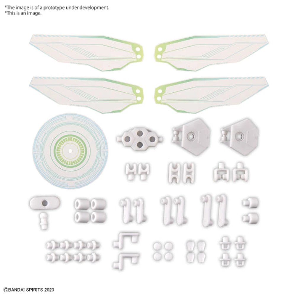 Cyber Effect/Multi-Joint 1/144 Customize Weapons 30 Minutes Missions Accessory Model Kit #5065028 by Bandai