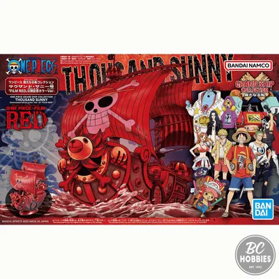 Thousand Sunny Film Red #2639662 Grand Ship Collection One Piece Model kit by Bandai