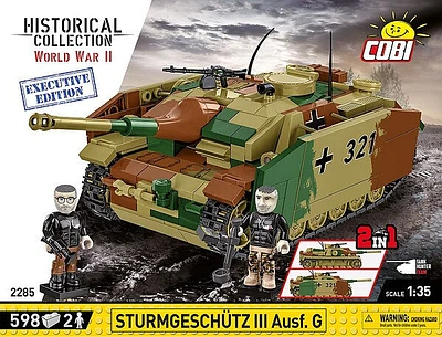 Cobi Historical Collection WWII: Sturmgeschütz III Ausf.G - Executive Edition 598 PCS