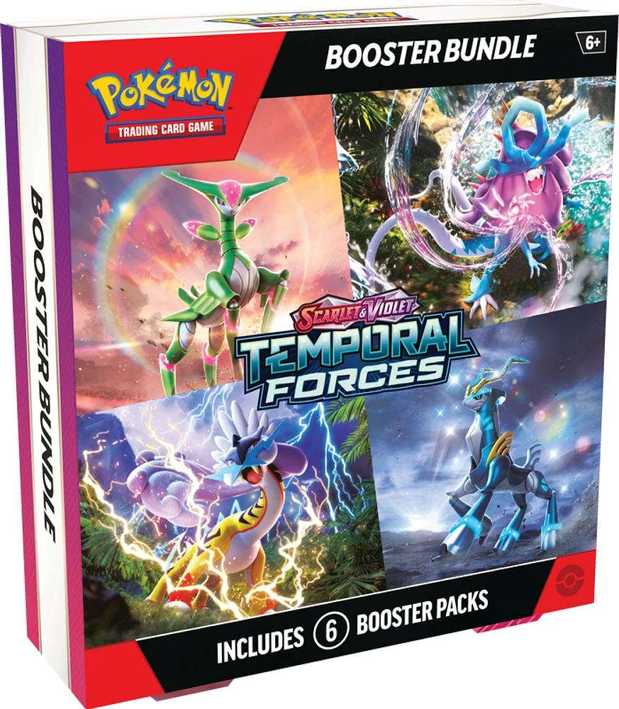 Pokemon Scarlet and Violet Temporal Force Booster Bundle