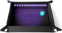 Fanroll Blacklight Dice Tray D20 - Black