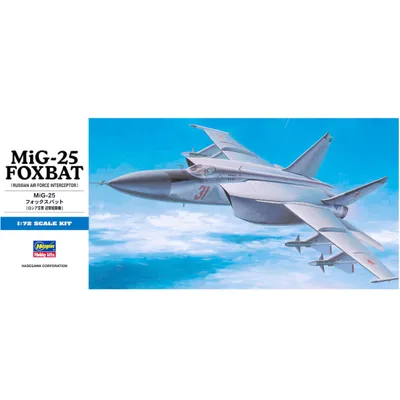 Mikoyan-25 Foxbat 1/72 #00434 by Hasegawa