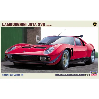 Lamborghini Jota Svr 1975 1/24 Model Car Kit #21214 by Hasegawa