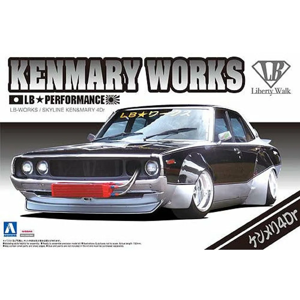 LB Works Ken Mary 4Dr 1/24 Model Car Kit #00982 by Aoshima